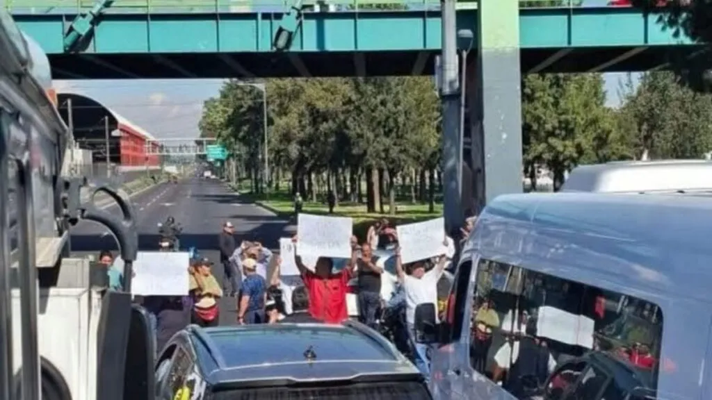 Liberan Calzada Zaragoza; transportistas de Neza denunciaron ola de asaltos en CDMX