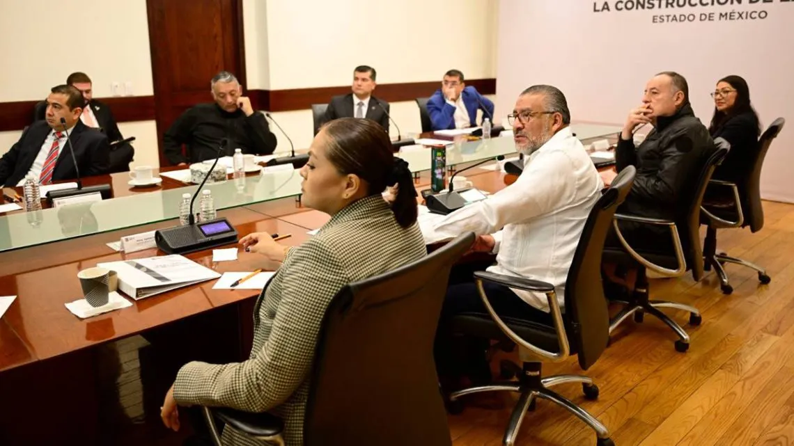 Toluca: GEM realiza Mesa de Coordinación para la Construcción de la Paz