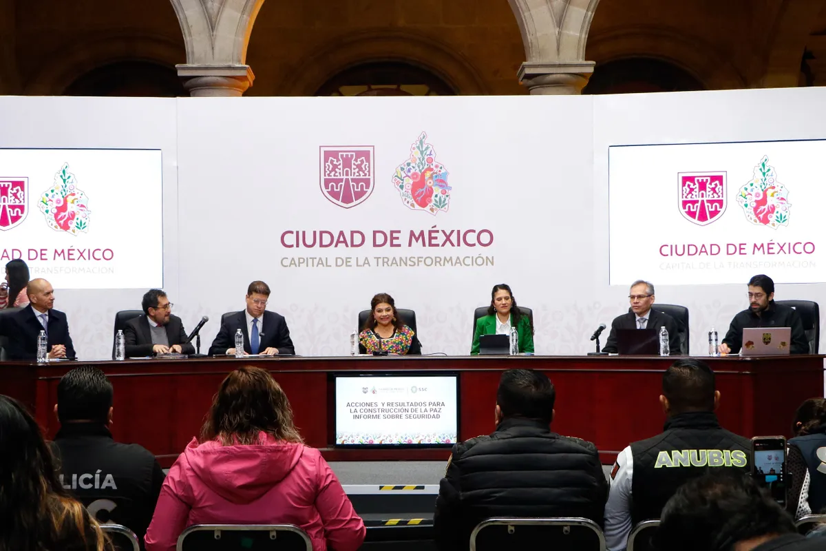 Entre 2018 y el cierre de 2024, los delitos de alto impacto registraron una disminución significativa de 59 por ciento.