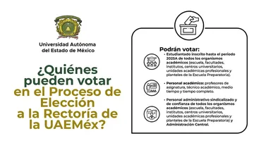 Elección UAEMéx: Voto Universitario ¿Cómo ejercerlo y dónde?