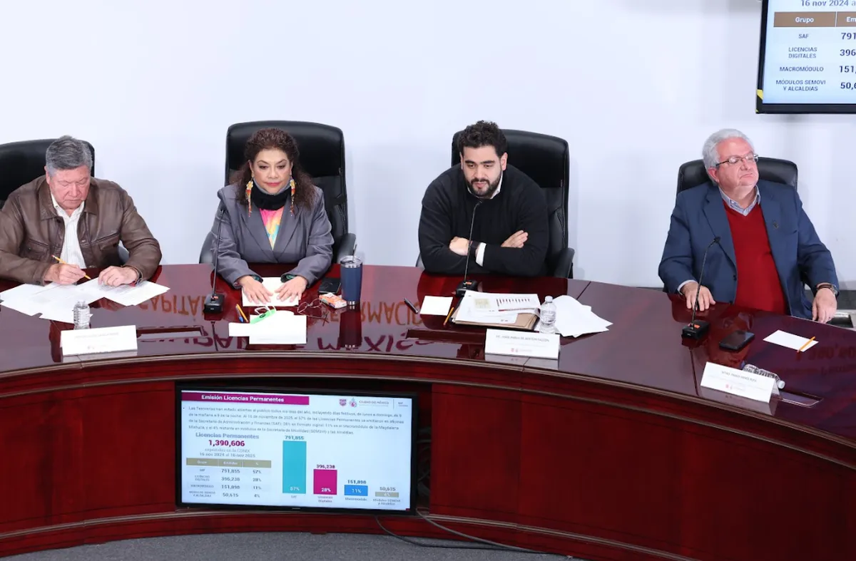 Amplían programa de Licencia Permanente tras demanda récord en CDMX