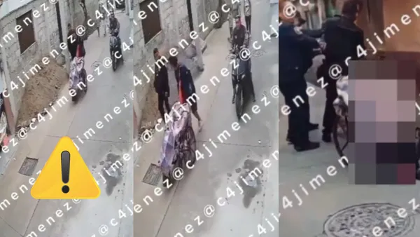 Fue revelado el video del momento exacto en que hombre pasea cadáver de su mamá en silla de ruedas. Así sucedió...