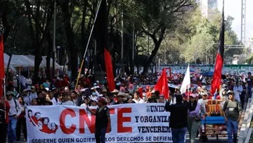“Va a tener reunión viernes la secretaria de Gobernación con parte de la dirigencia de la CNTE", informó Claudia Sheinbaum para tratar la Ley del ISSSTE.