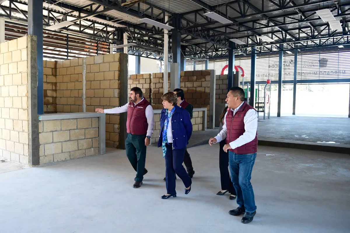 Inauguran nuevo mercado municipal en Xonacatlán