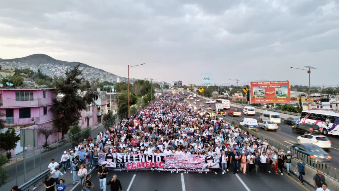 Preparan segunda Marcha del Silencio por Ecatepec; pedirán juicio político al fiscal del Edomex