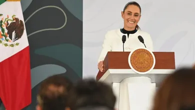 Sheinbaum responde a EU con cifras sobre fentanilo, homicidios y decomisos, además de abordar la reforma electoral, el registro de celulares y la seguridad nacional.