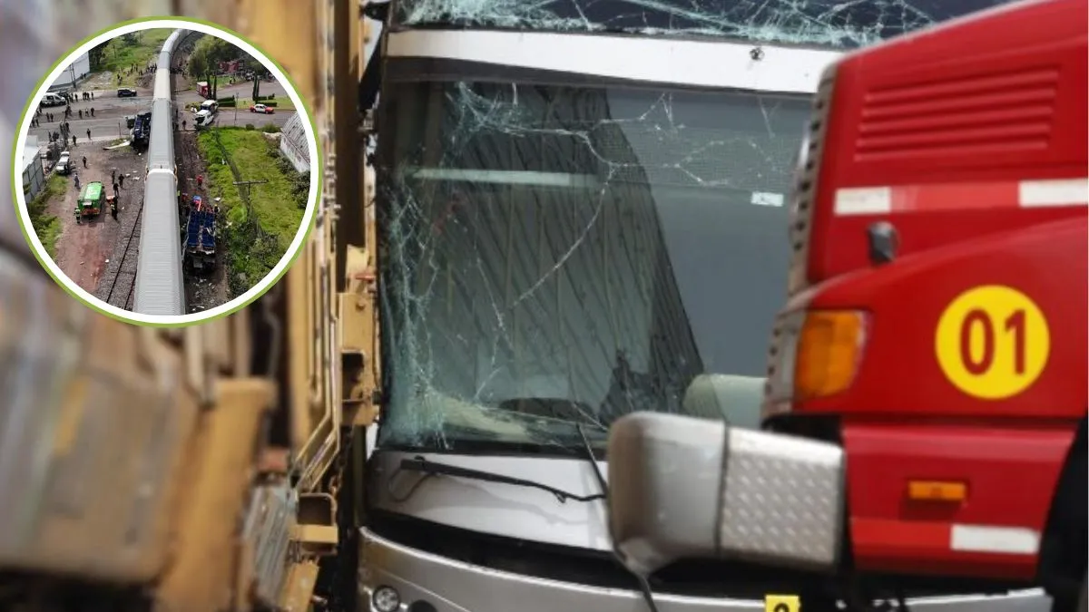 Atlacomulco: Se desconoce paradero de chofer de autobús arrollado por el tren