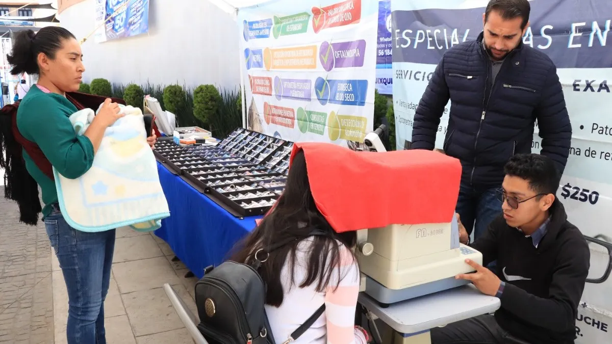 Realiza Huixquilucan Jornada de Salud Visual para la población vulnerable