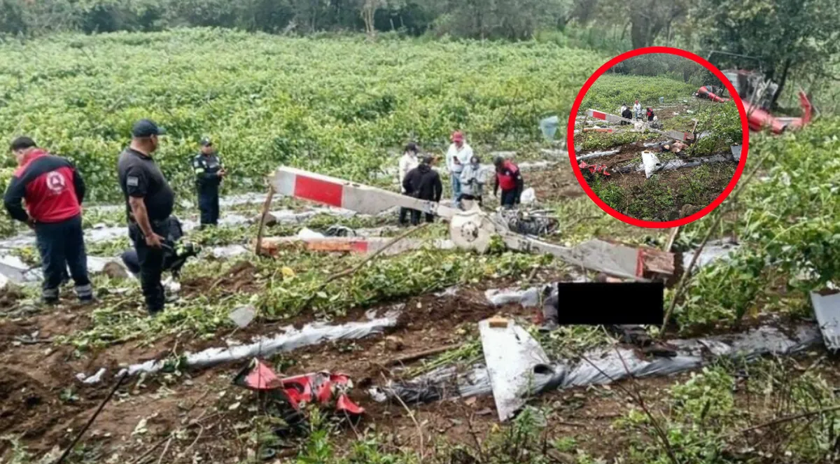 Accidente de helicóptero en Tepetlixpa, con inconsistencias en bitácora