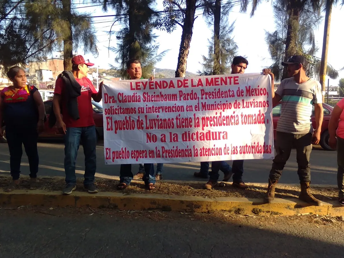 Sheinbaum recibe mensaje para intervenir en Luvianos