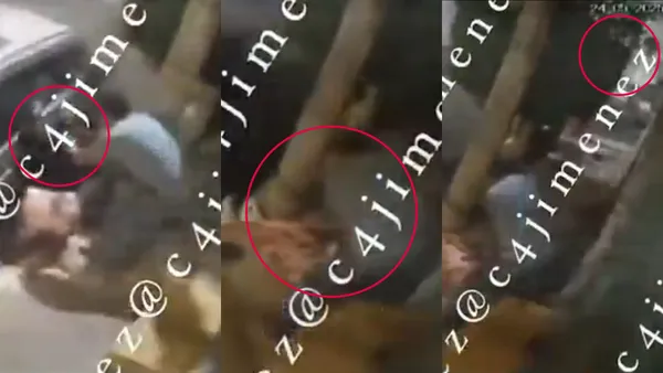 Sujeto golpea violentamente a mujer en calles de Tláhuac, CDMX; piden ayuda para identificarlo.