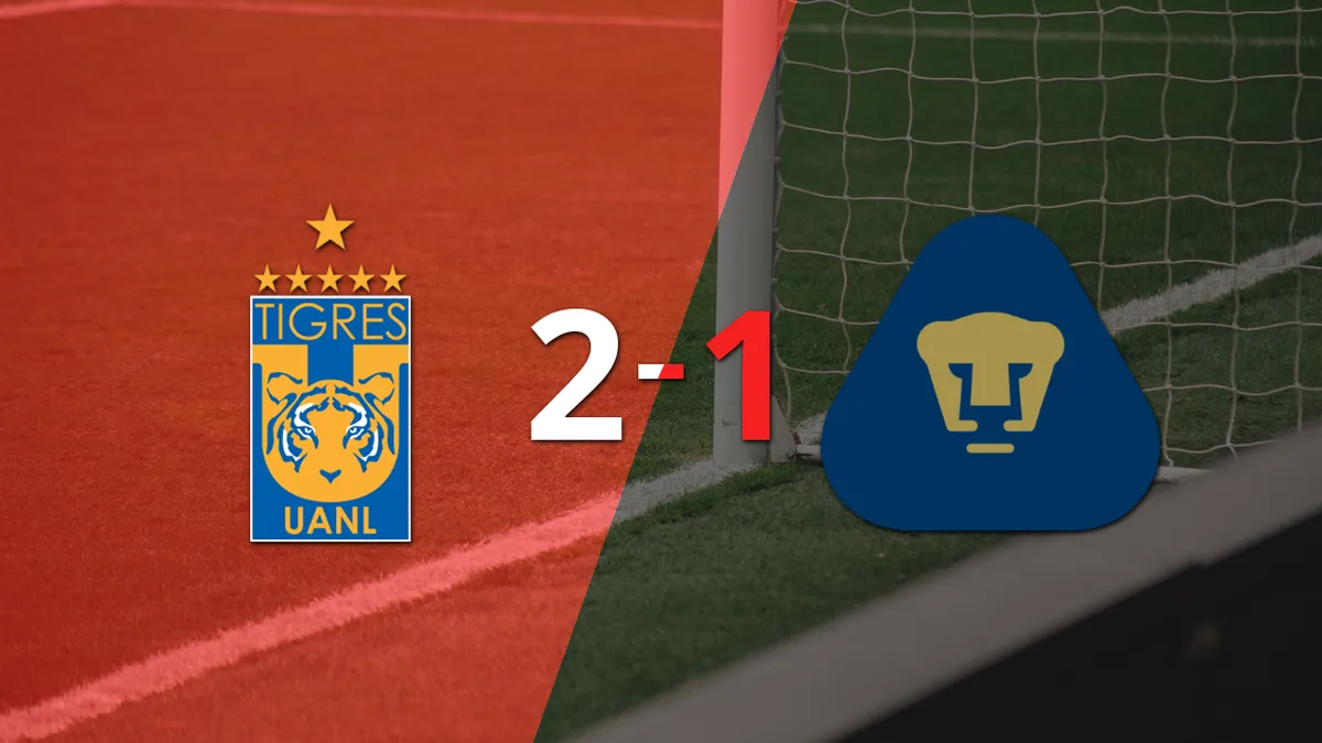 Fernando Gorriarán ayudó con doblete a Tigres en victoria frente a Pumas UNAM