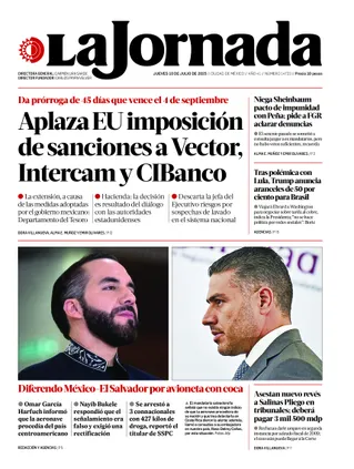 La Jornada Nacional | 10 – Julio– 2025