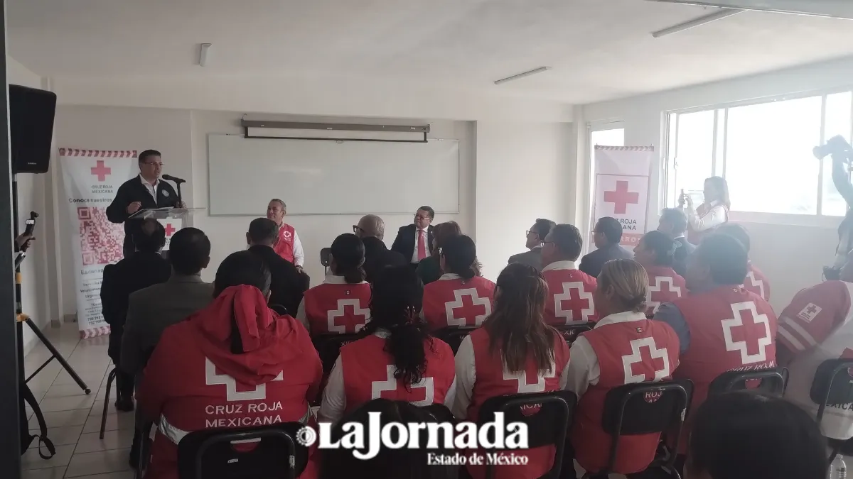 Poder Judicial realiza donativo a Cruz Roja Mexicana de Toluca