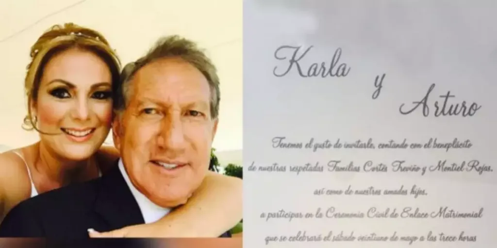 Arturo Montiel y Karla Cortés Treviño anuncian su divorcio