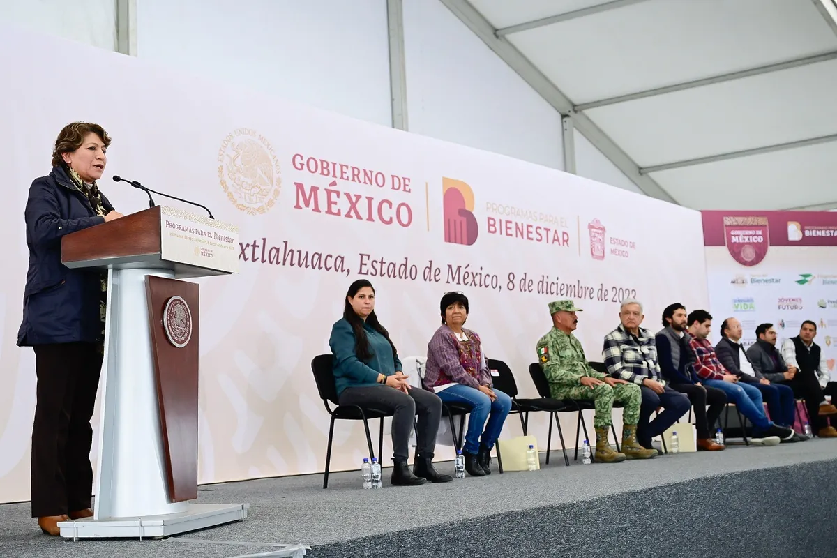 Edomex: AMLO y Delfina Gómez amplían programas para el Bienestar