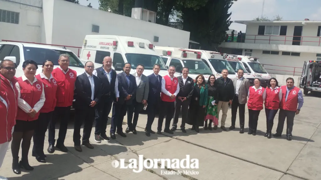 Poder Judicial realiza donativo a Cruz Roja Mexicana de Toluca