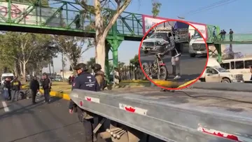 Tragedia en la Toluca-Naucalpan: Muere motociclista arrollado en San Mateo Otzacatipan