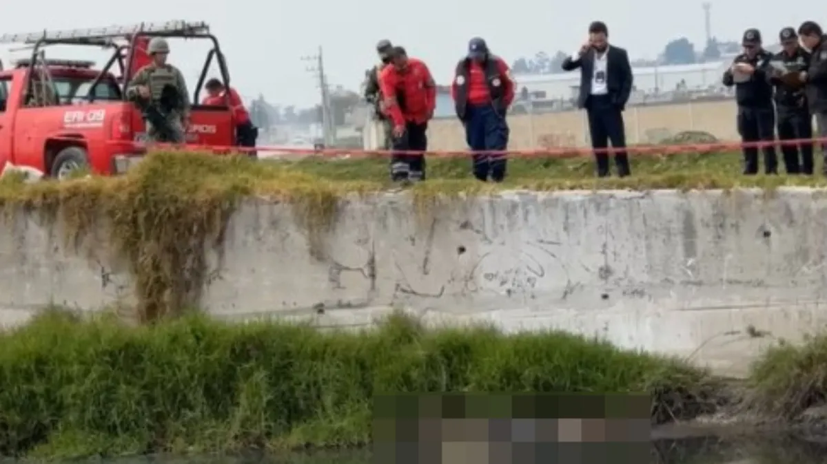 Localizan cuerpo flotando en el río Lerma