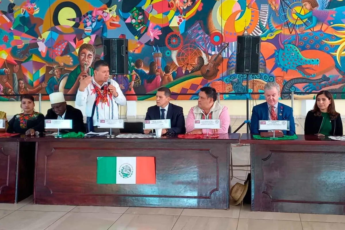 Tultepec: Edomex participa en el Primer Congreso Global de Pueblos Originarios