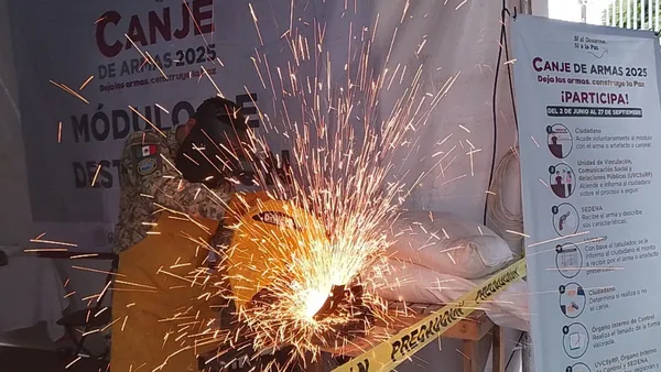 Canje de armas Edomex acumula más de 4 mdp en 9 semanas
