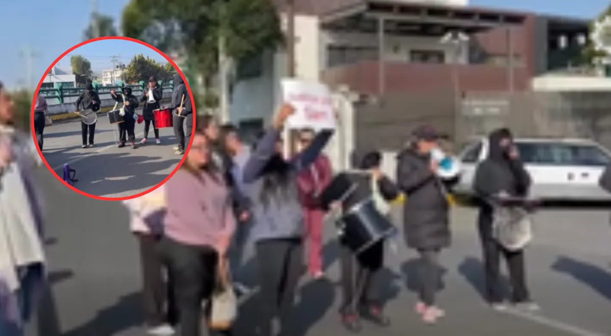 Justicia para Samantha: Sobreviviente de intento de feminicidio protesta en Toluca