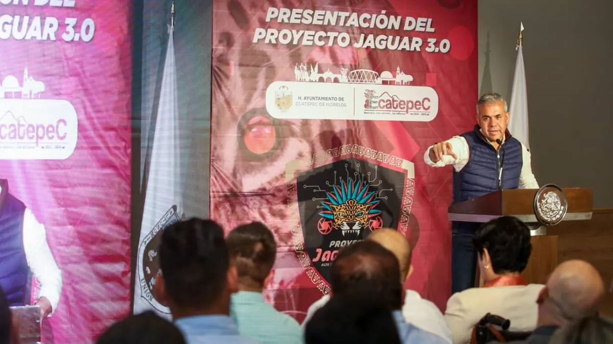 Ecatepec: será el municipio más vigilado del país con 5 mil 600 cámaras vigilancia del Proyecto Jaguar 