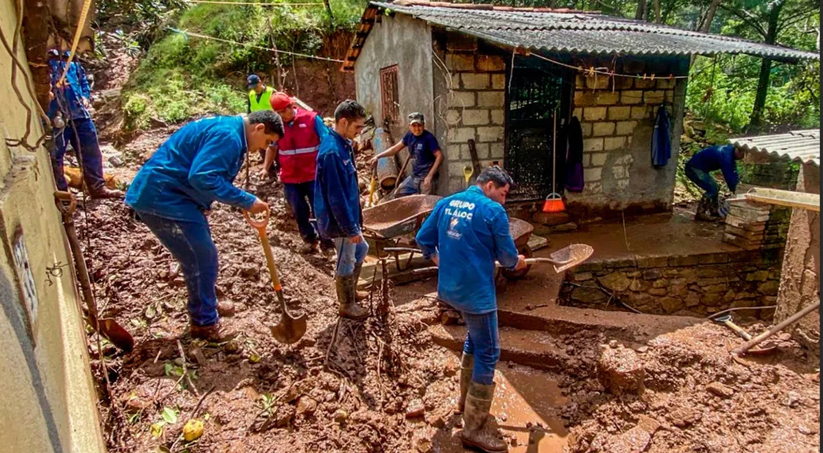 Gobierno estatal refuerza ayuda en Santo Tomás