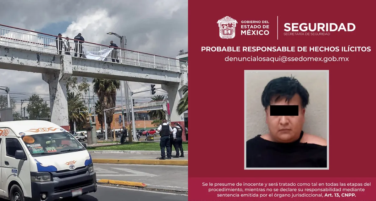 Chimalhuacán: Detienen a sujeto responsable de colocar lona con amenazas