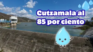 Cutzamala al 85%, el nivel más alto en siete años: Conagua
