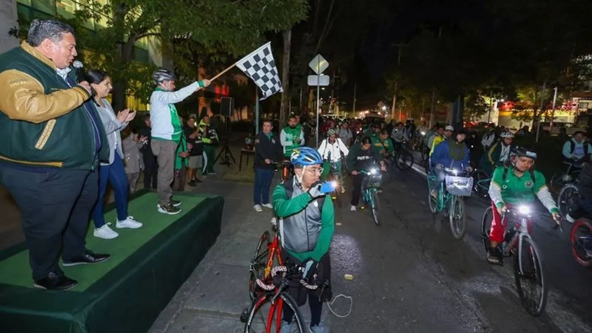 UAEMéx: Realiza rodada Ciclista por la Paz
