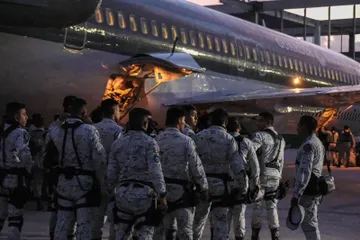 Este operativo tiene como objetivo reforzar a las tropas ya desplegadas en la frontera, con la finalidad de frenar el flujo de fentanilo.