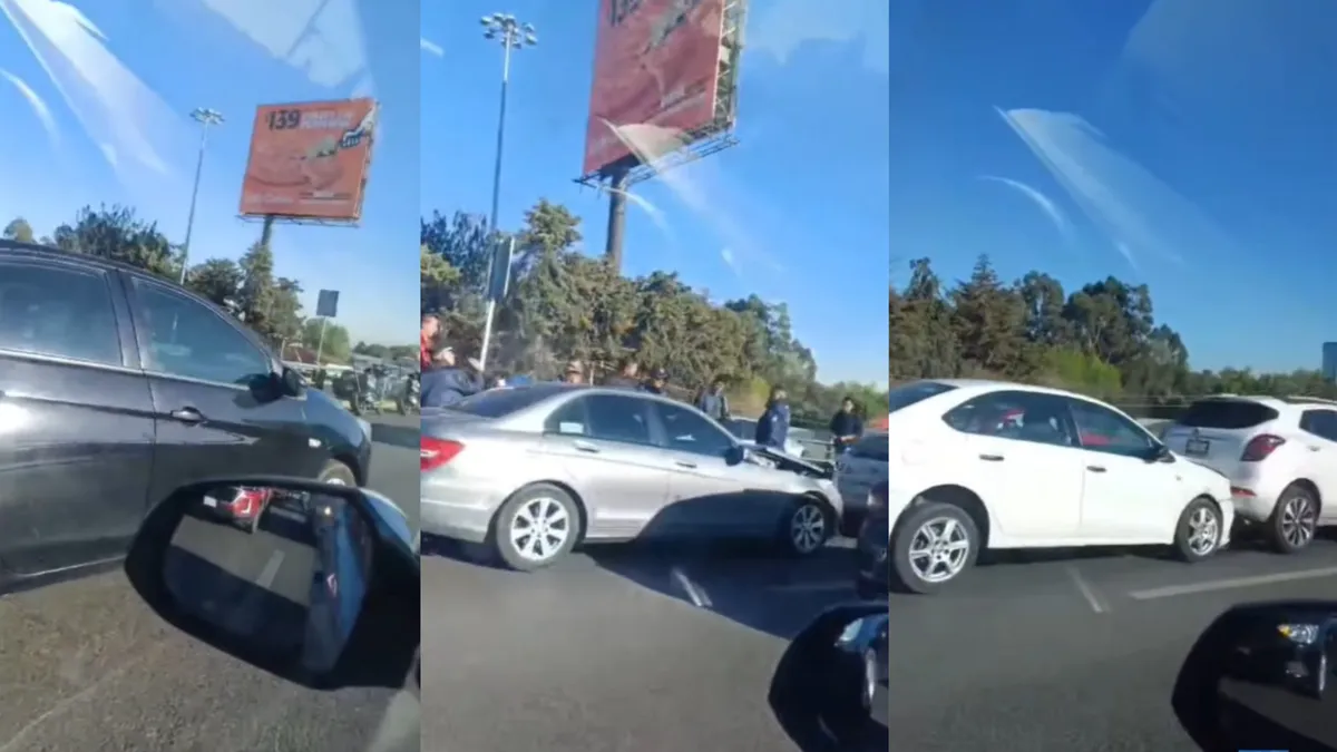 [VIDEO] Se registra megacarambola en Paseo Tollocan en dirección a CDMX
