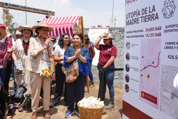 Jefa de Gobierno de la CDMX  presentó Utopía del Maíz 