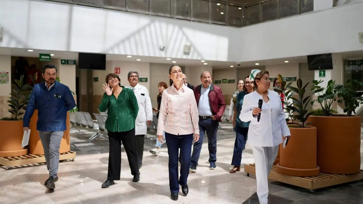 Sheinbaum inaugura UMF 93 del IMSS reconstruida en Ecatepec