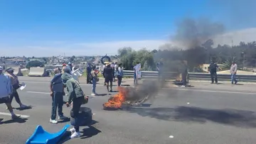 Bloqueo en la México-Puebla; si vas para Puebla desde Edomex, esto es lo que debes saber