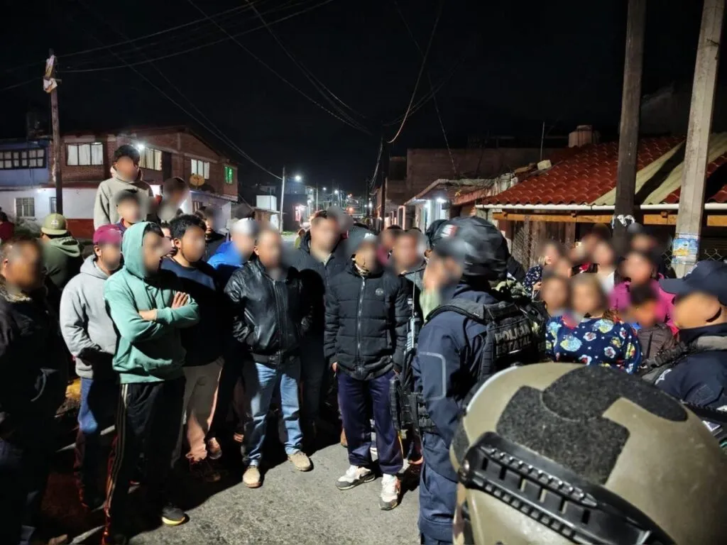Reportan agresión de presuntos talamontes contra la Guardia Nacional en Ocuilan