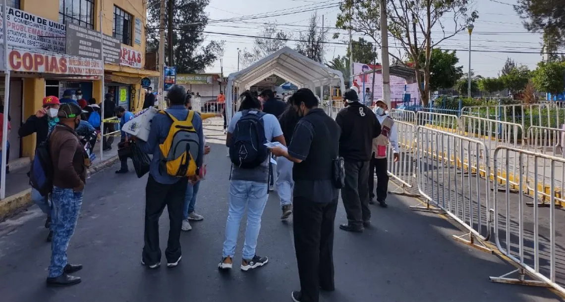 Video: Poca respuesta de treintones a la vacuna Covid en Neza y Naucalpan
