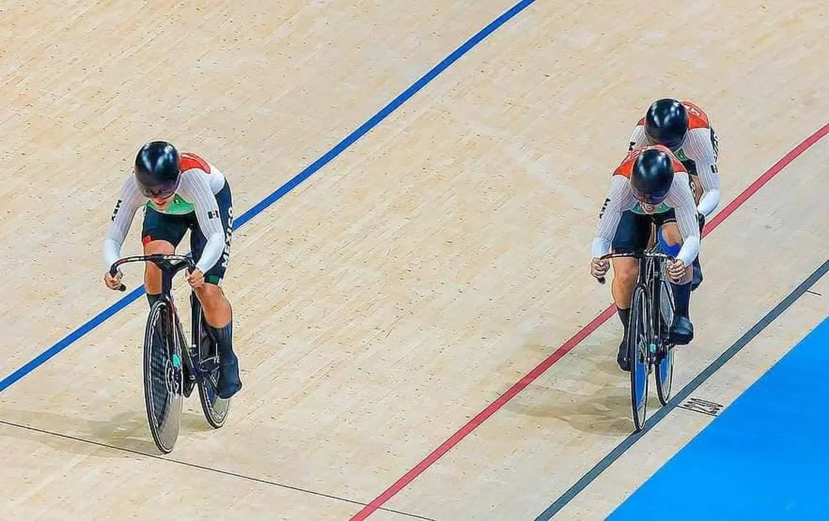 Histórico triunfo mexicano en ciclismo de pista y récord mundial en París 2024