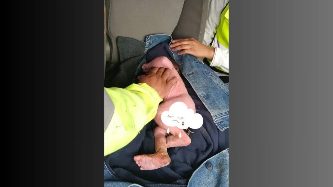 Metepec: entre la maleza, hallan a recién nacido