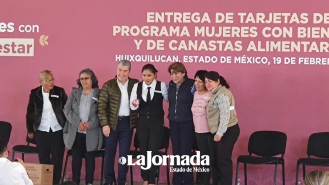 Delfina Gómez: Con Mujeres con Bienestar podrán terminar sus estudios