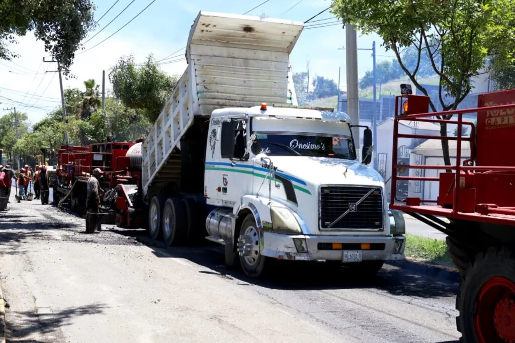 Inicia Toluca repavimentación de Paseo Matlatzincas con el “Diablo Dragón”