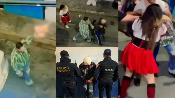 Hombre lanza balazos al aire en la CDMX y casi lo linchan [VIDEO]