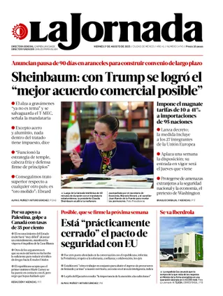 La Jornada Edomex | 01 de agosto de 2025