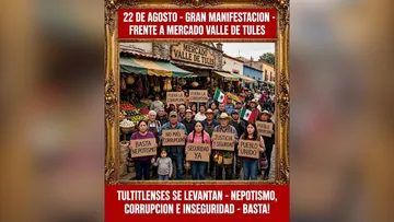Vecinos y comerciantes de Tultitlán anuncian protesta contra abusos y obras de relumbrón