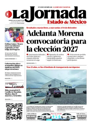 Jornada Edomex | 09 de octubre de 2026