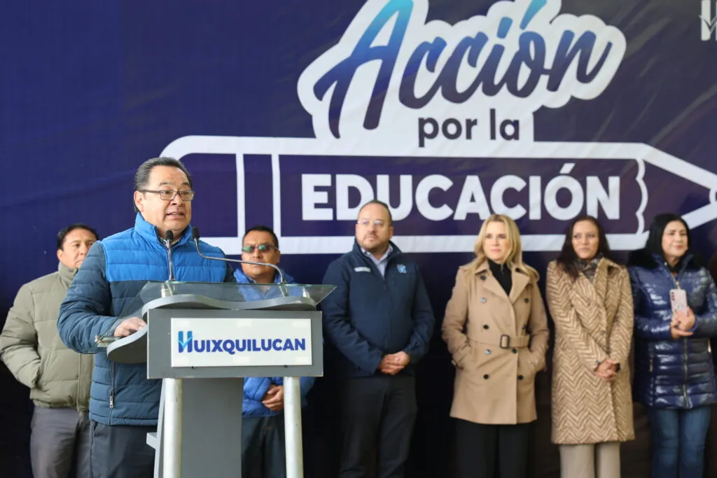 Inaugura Huixquilucan comedor escolar en beneficio de más de 450 estudiantes de bachillerato