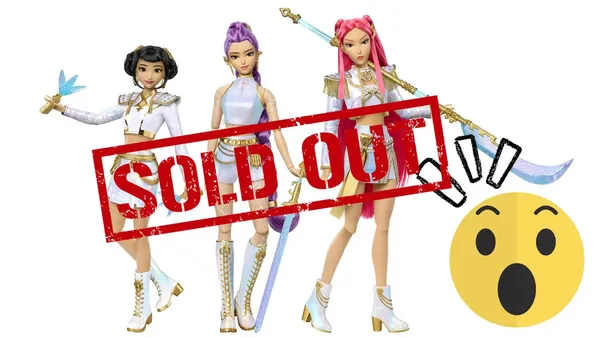 Muñecas Huntrix hacen sold out en su primer día de venta