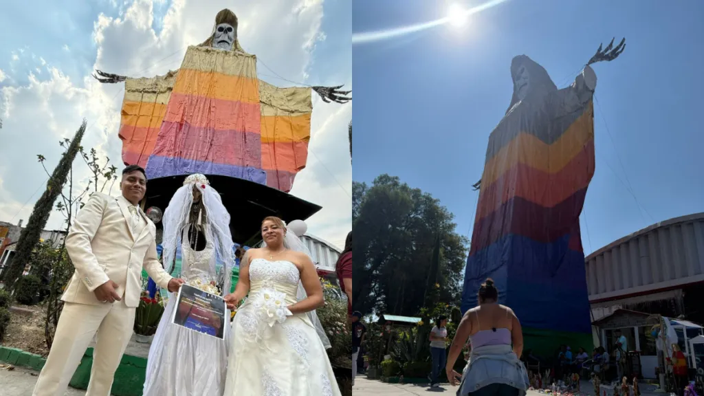 Templo de la Santa Muerte en Tultitlán se prepara para recibir a más de 10 mil fieles esta semana