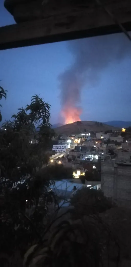 Se registra incendio en el tiradero de Rincón Verde Naucalpan